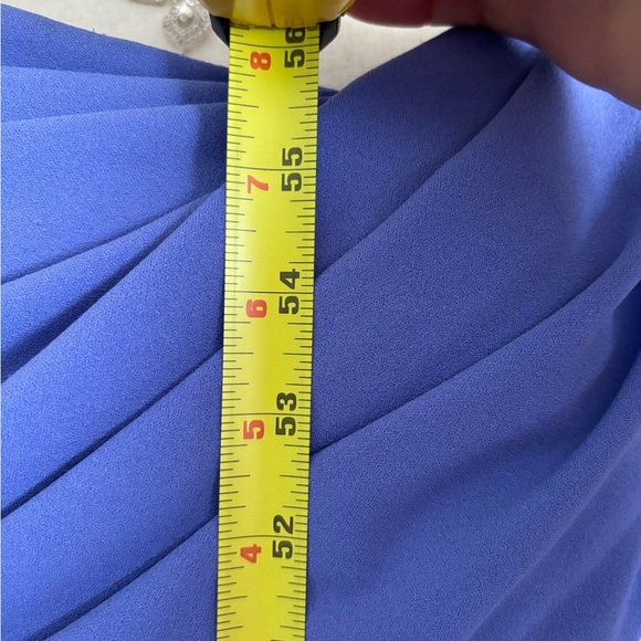 Stunning dress periwinkle color with sequins by TADASHI SHOJI size 10 worn once - Picture 12 of 14